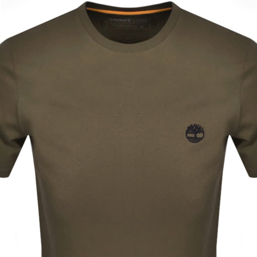 Alternative Image for ProductTimberland Dun River Logo T Shirt Khaki2